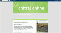 Desktop Screenshot of chitralonline.blogspot.com