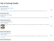 Tablet Screenshot of notafuckingfoodie.blogspot.com