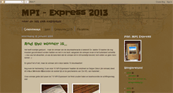 Desktop Screenshot of mpiexpress.blogspot.com