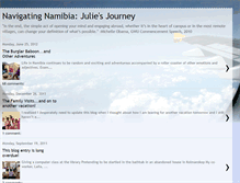 Tablet Screenshot of navigatingnamibia.blogspot.com