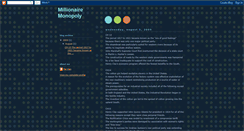 Desktop Screenshot of millionairemonopoly.blogspot.com