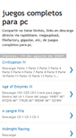 Mobile Screenshot of juegoscompletosparapc.blogspot.com
