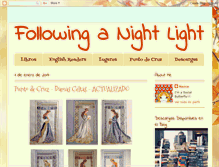 Tablet Screenshot of followinganightlight.blogspot.com