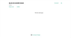 Desktop Screenshot of andrecolima75.blogspot.com