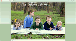 Desktop Screenshot of delaneyfamilyblog.blogspot.com