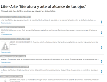 Tablet Screenshot of liter-arte.blogspot.com