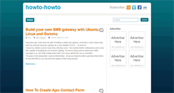Desktop Screenshot of howto-to-howto.blogspot.com