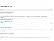 Tablet Screenshot of howto-to-howto.blogspot.com