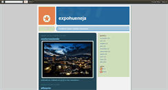 Desktop Screenshot of expohueneja.blogspot.com