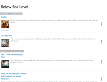 Tablet Screenshot of cairo-belowsealevel.blogspot.com