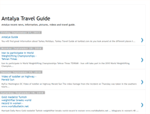Tablet Screenshot of antalya-travelguide.blogspot.com