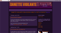 Desktop Screenshot of danettevigilante.blogspot.com