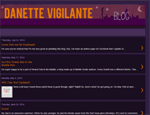 Tablet Screenshot of danettevigilante.blogspot.com