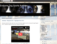 Tablet Screenshot of endzonedogs.blogspot.com