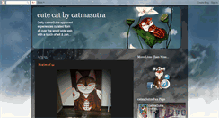 Desktop Screenshot of cute-cat-catmasutra.blogspot.com