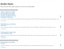 Tablet Screenshot of kindlehacks.blogspot.com