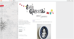 Desktop Screenshot of elisagranowska.blogspot.com