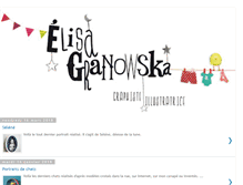 Tablet Screenshot of elisagranowska.blogspot.com