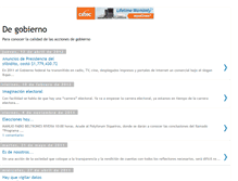 Tablet Screenshot of degobierno.blogspot.com