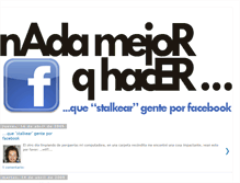 Tablet Screenshot of nada-mejor-q-hacer.blogspot.com