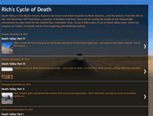 Tablet Screenshot of deadmencycling.blogspot.com