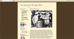 Desktop Screenshot of ouradventurethroughafrica.blogspot.com