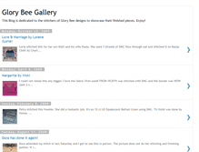 Tablet Screenshot of glorybeegallery.blogspot.com