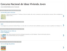 Tablet Screenshot of concursoviviendajoven.blogspot.com