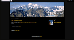 Desktop Screenshot of joepuryear-sponsors.blogspot.com
