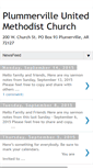 Mobile Screenshot of plummervilleumc.blogspot.com