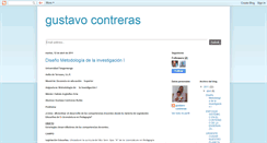 Desktop Screenshot of gustavocontrerasrubio.blogspot.com