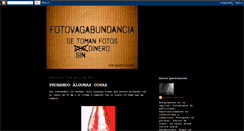 Desktop Screenshot of fotovagabundo.blogspot.com