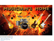 Tablet Screenshot of musicians-home.blogspot.com