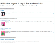 Tablet Screenshot of abigailbarrazafoundation.blogspot.com