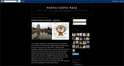 Desktop Screenshot of nadhasudharasa.blogspot.com