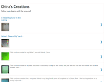 Tablet Screenshot of chinascreations.blogspot.com