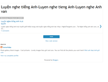 Tablet Screenshot of luyennghetienganhtructuyen.blogspot.com