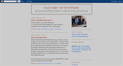 Desktop Screenshot of calvaryoutfitters.blogspot.com
