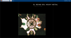 Desktop Screenshot of elreinodelheavymetal.blogspot.com