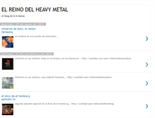 Tablet Screenshot of elreinodelheavymetal.blogspot.com