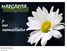 Tablet Screenshot of manualidadesdemargarita.blogspot.com
