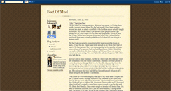 Desktop Screenshot of feetofmud.blogspot.com