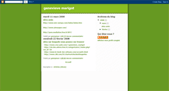 Desktop Screenshot of genevievemarigot.blogspot.com