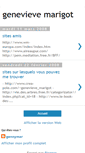 Mobile Screenshot of genevievemarigot.blogspot.com