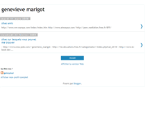Tablet Screenshot of genevievemarigot.blogspot.com