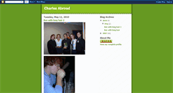 Desktop Screenshot of charlesvseurope.blogspot.com