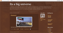 Desktop Screenshot of itsabiguniverse-dontyouknow.blogspot.com