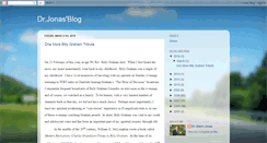 Desktop Screenshot of drjonasblog.blogspot.com