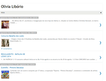 Tablet Screenshot of olivialiborio.blogspot.com