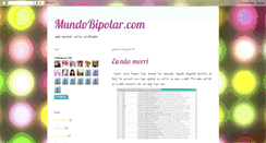 Desktop Screenshot of omundobipolar.blogspot.com